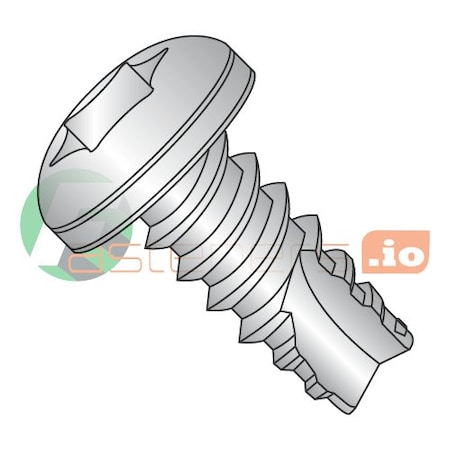 Newport Fasteners Thread Cutting Screw, #8 x 3/4 in, Stainless Steel Pan Head Torx Drive, 4000 PK 764752